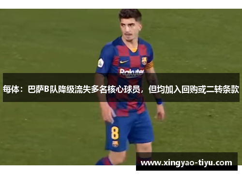 每体：巴萨B队降级流失多名核心球员，但均加入回购或二转条款