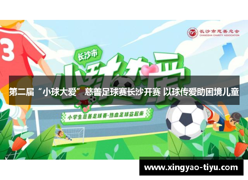 第二届“小球大爱”慈善足球赛长沙开赛 以球传爱助困境儿童